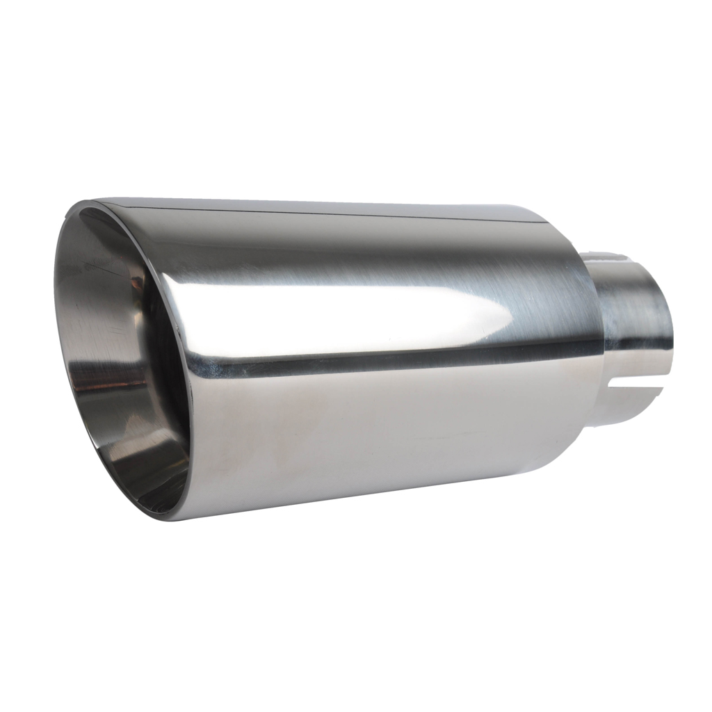 2 1/2 Inch - Dual Wall Angled Exhaust Tip
