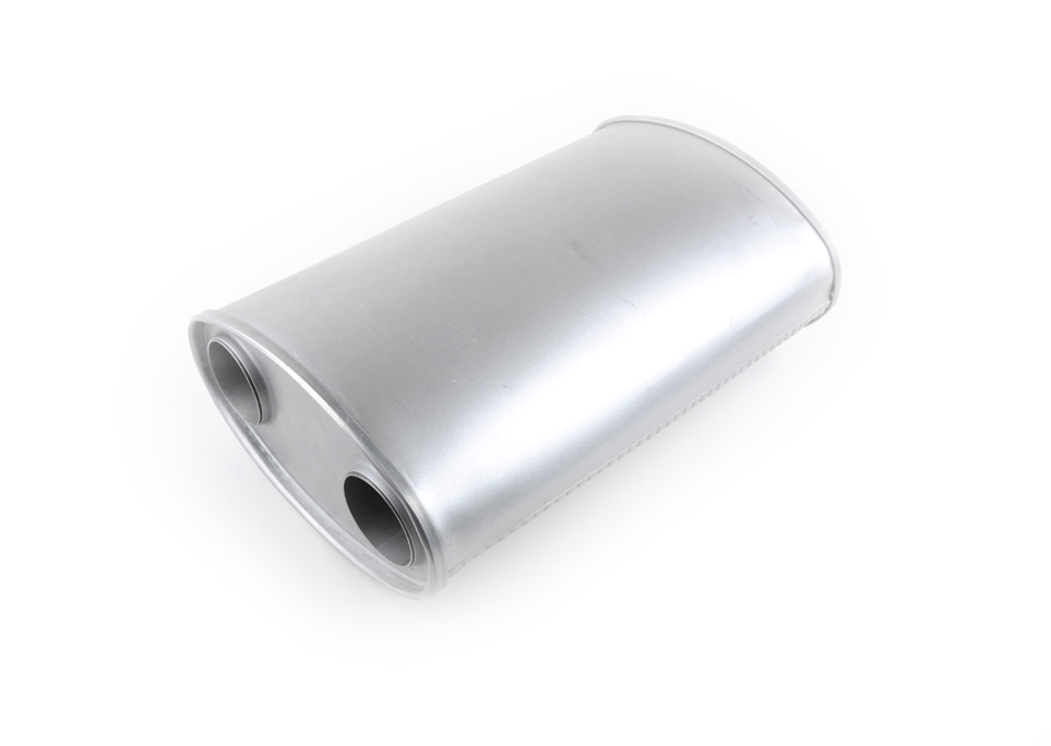 [800500] C4 - Corvette 1984 Dual Outlet,1985-90 Dual Outlet - Blank (no inlet pipe or outlet tips) No Drone Mufflers - Also Requires Rear Head Bracket