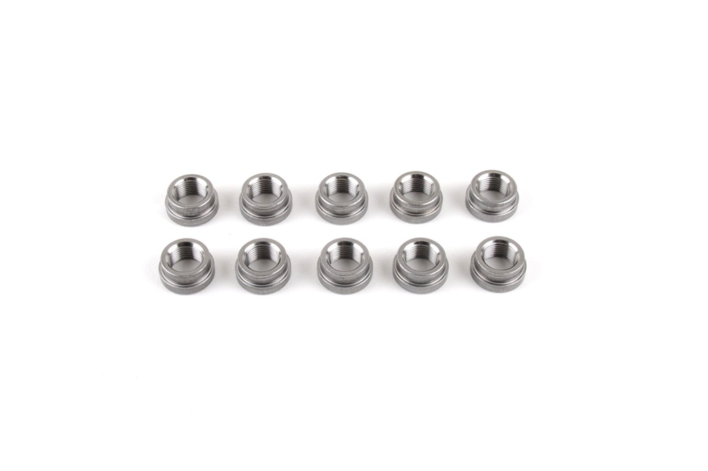 M18 x 1.5 - Mild Steel Step O2 Sensor Bung 10 pcs per bag